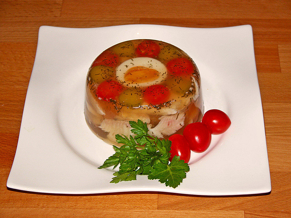 Aspik Rezepte - Aspik Tomate Schinken Gelatin Eatsmarter