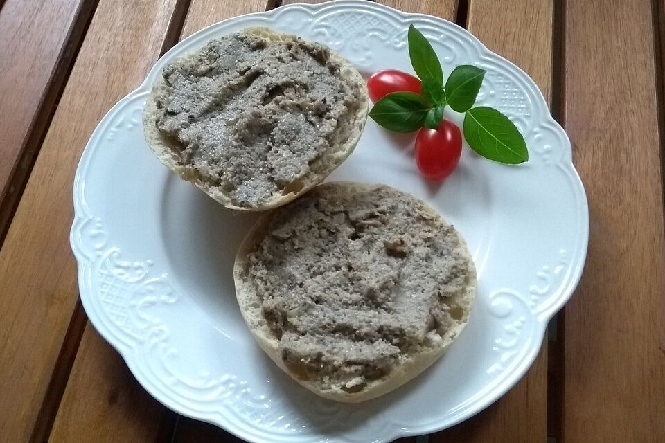Veganer Champignonaufstrich Veganer Champignonaufstrich