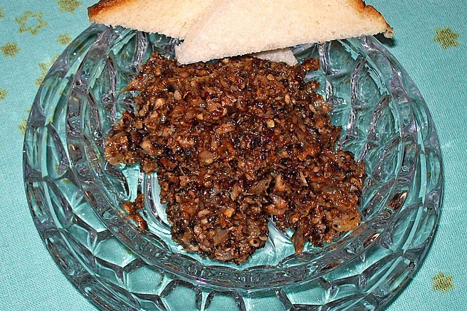 Veganer Champignonaufstrich Veganer Champignonaufstrich