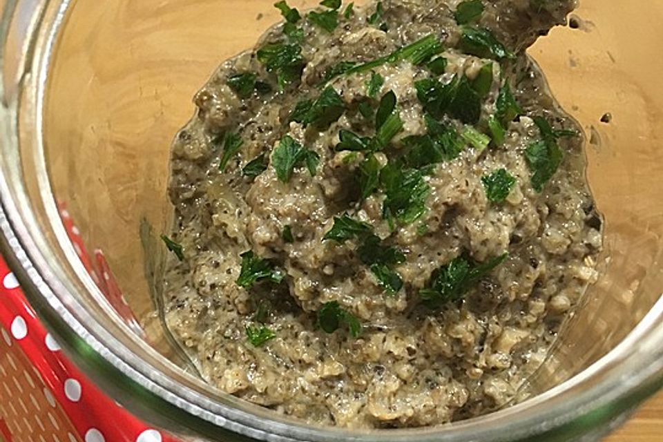 Veganer Champignonaufstrich Veganer Champignonaufstrich