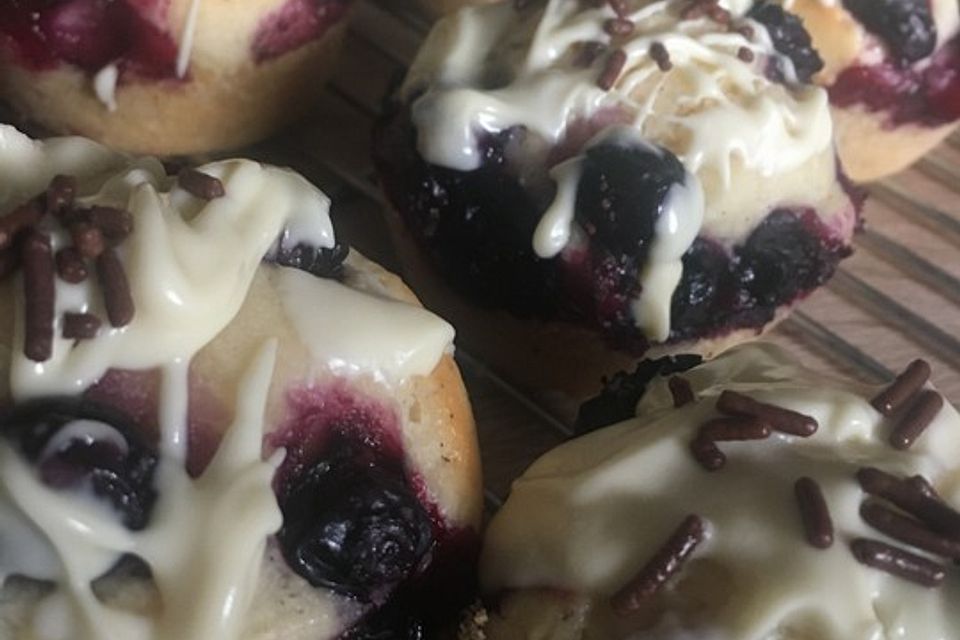 Blaubeer-Joghurt Muffins