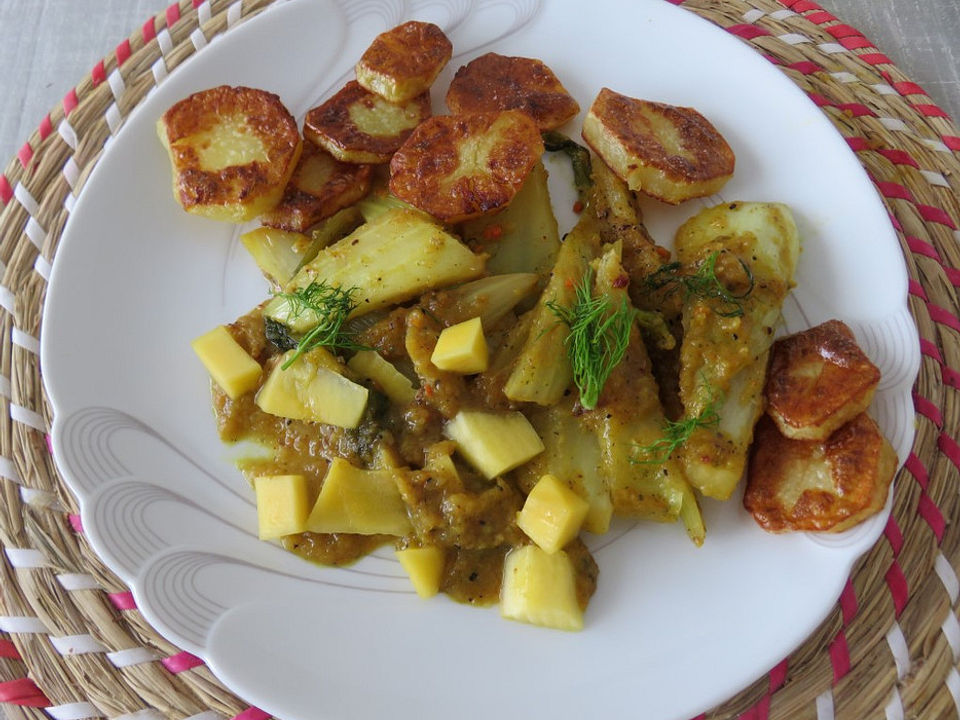 Fenchel in Mango-Curry-Soße| Chefkoch