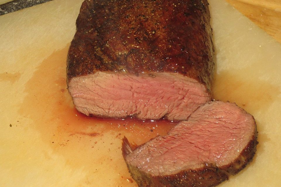 Rinderfilet aus dem Ofen