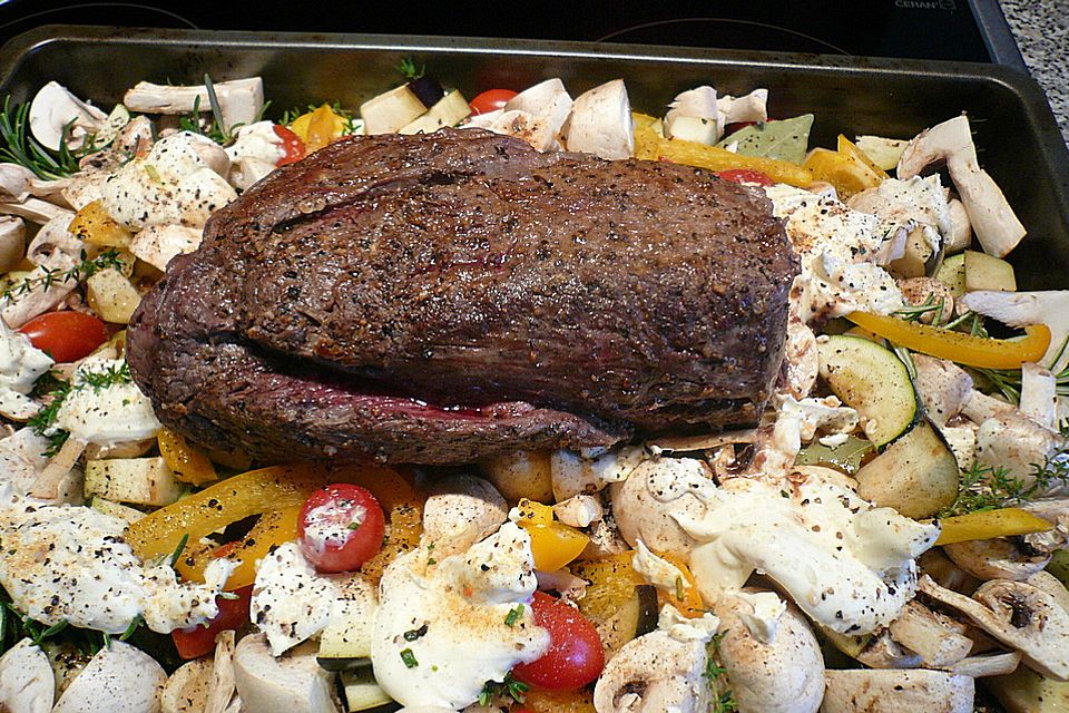 Rinderfilet aus dem Ofen Rinderfilet aus dem Ofen