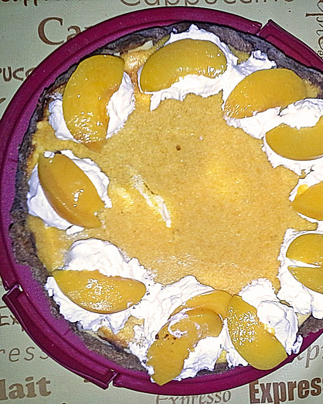 Mascarpone-Pfirsich-Kuchen
