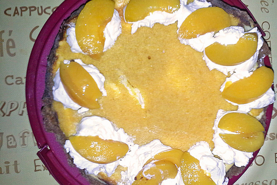 Mascarpone-Pfirsich-Kuchen