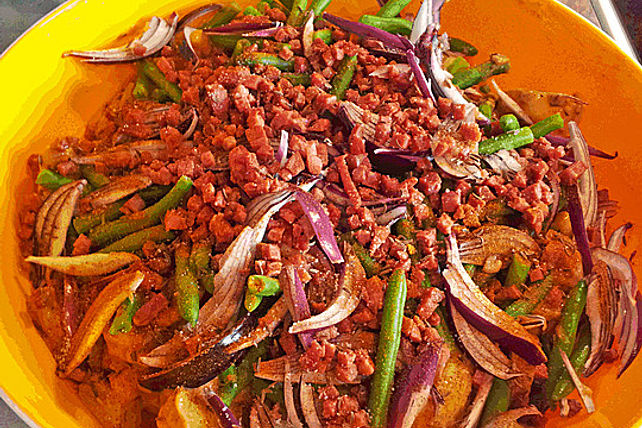 Texas BBQ Kartoffelsalat mit Speck und Barbecue Sauce von red_hot_chili ...