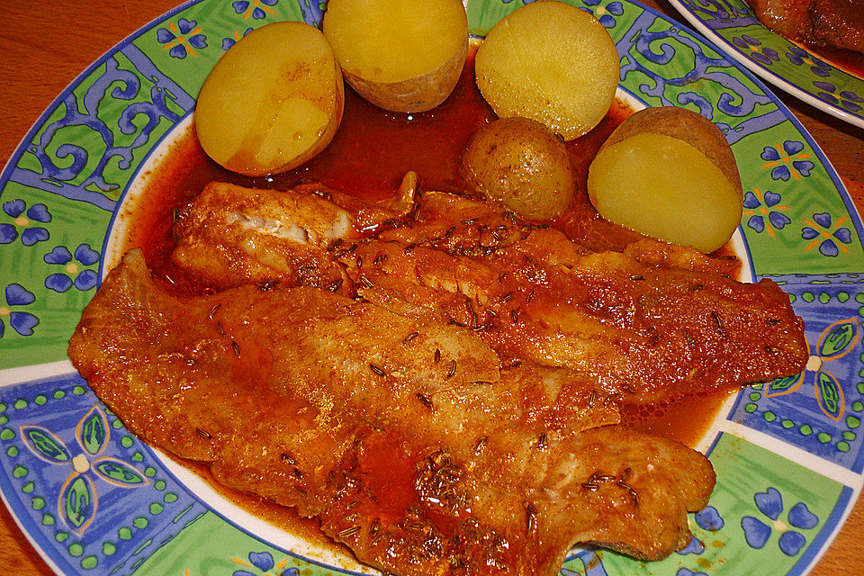 Roter Fisch