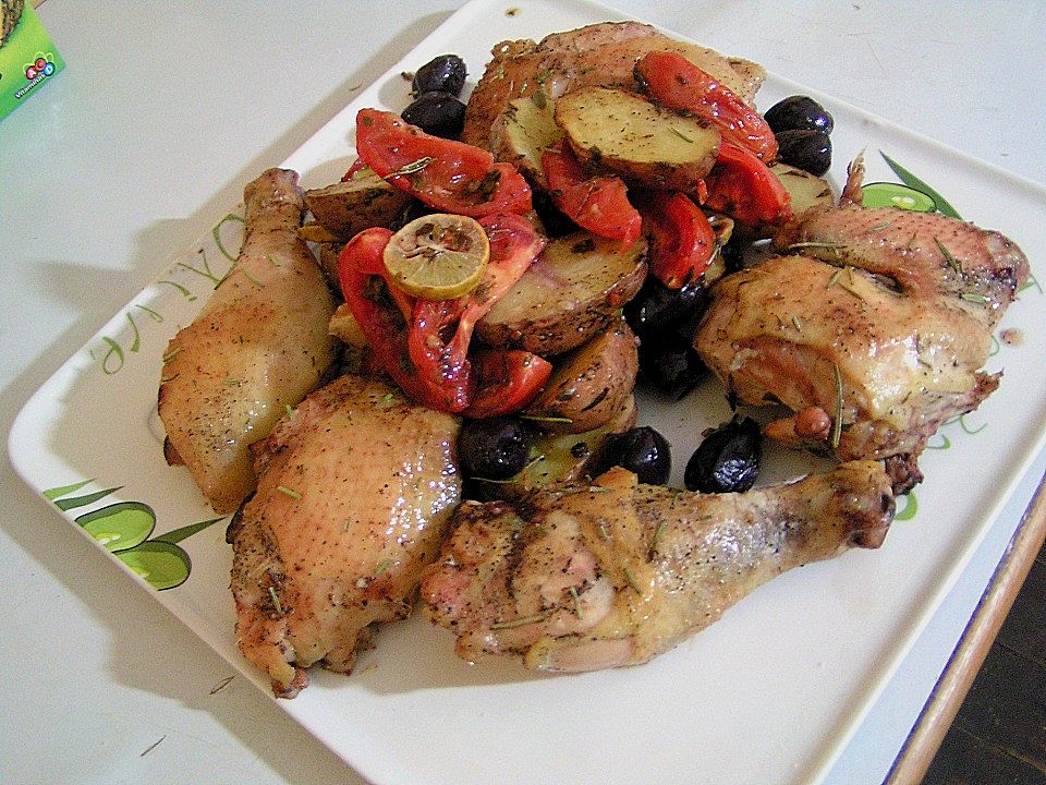 Zitronenhühnchen aus dem Backofen von Dalei| Chefkoch