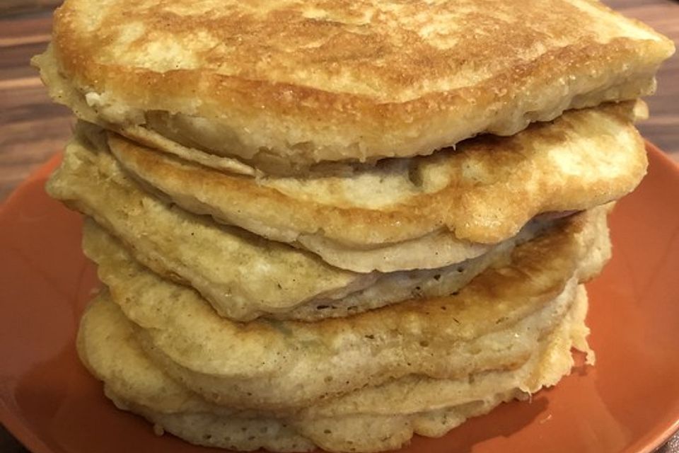 Vegane Pancakes - milchfrei, eifrei, laktosefrei Vegane Pancakes - milchfrei, eifrei, laktosefrei