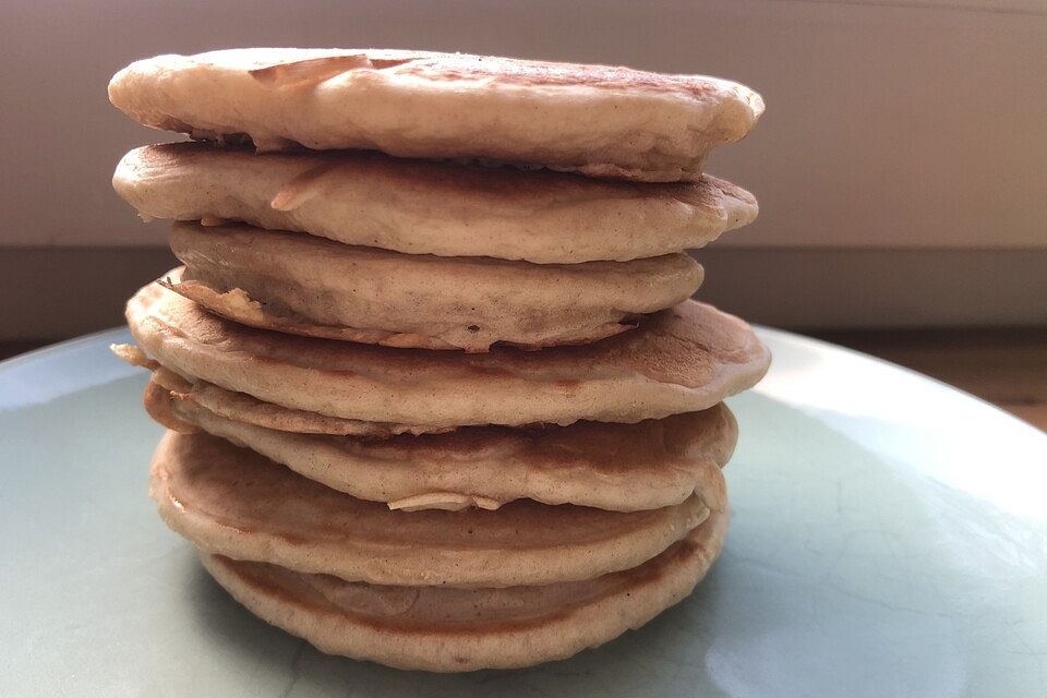Vegane Pancakes - milchfrei, eifrei, laktosefrei Vegane Pancakes - milchfrei, eifrei, laktosefrei