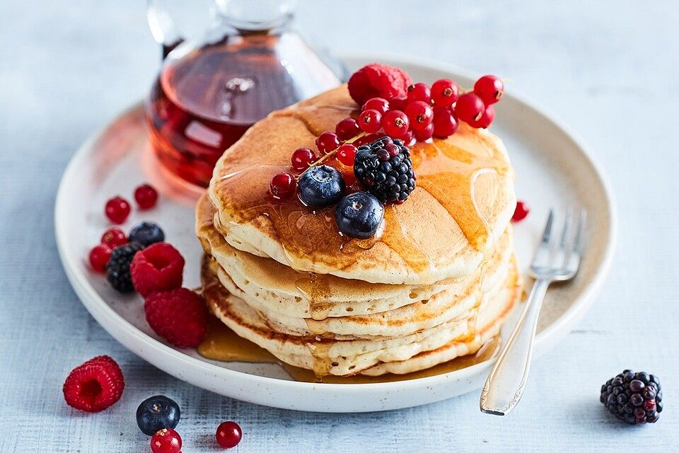 Vegane Pancakes - milchfrei, eifrei, laktosefrei