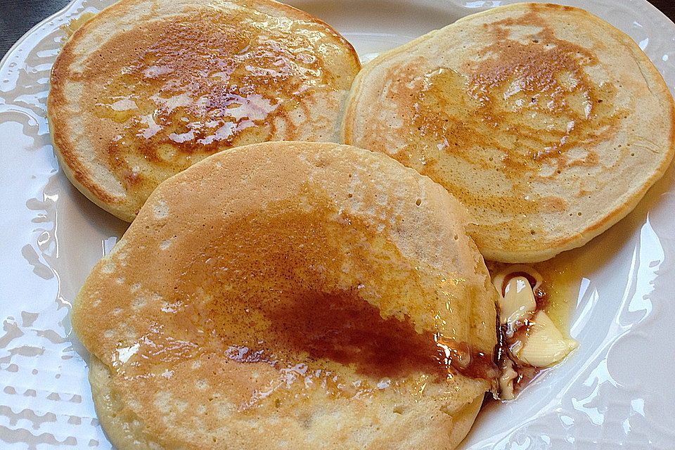 Vegane Pancakes - milchfrei, eifrei, laktosefrei Vegane Pancakes - milchfrei, eifrei, laktosefrei
