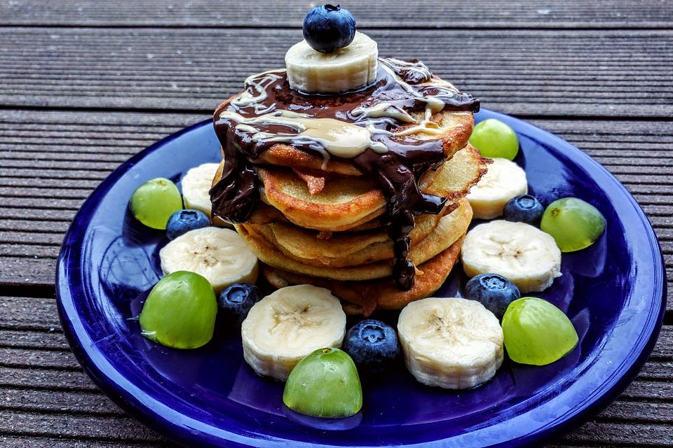 Vegane Pancakes - milchfrei, eifrei, laktosefrei Vegane Pancakes - milchfrei, eifrei, laktosefrei