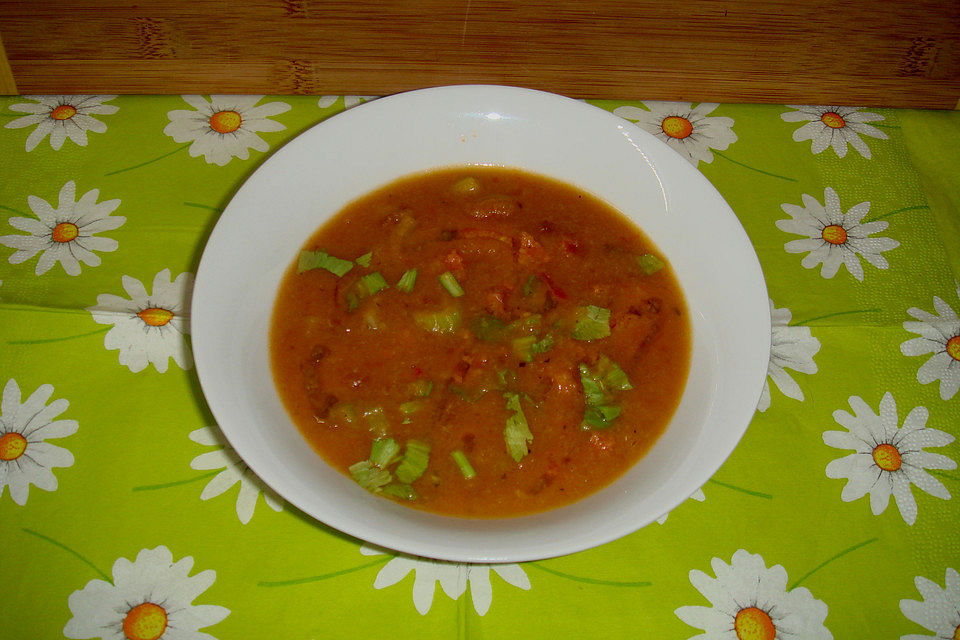 Zuppa di fave mit Speck Zuppa di fave mit Speck