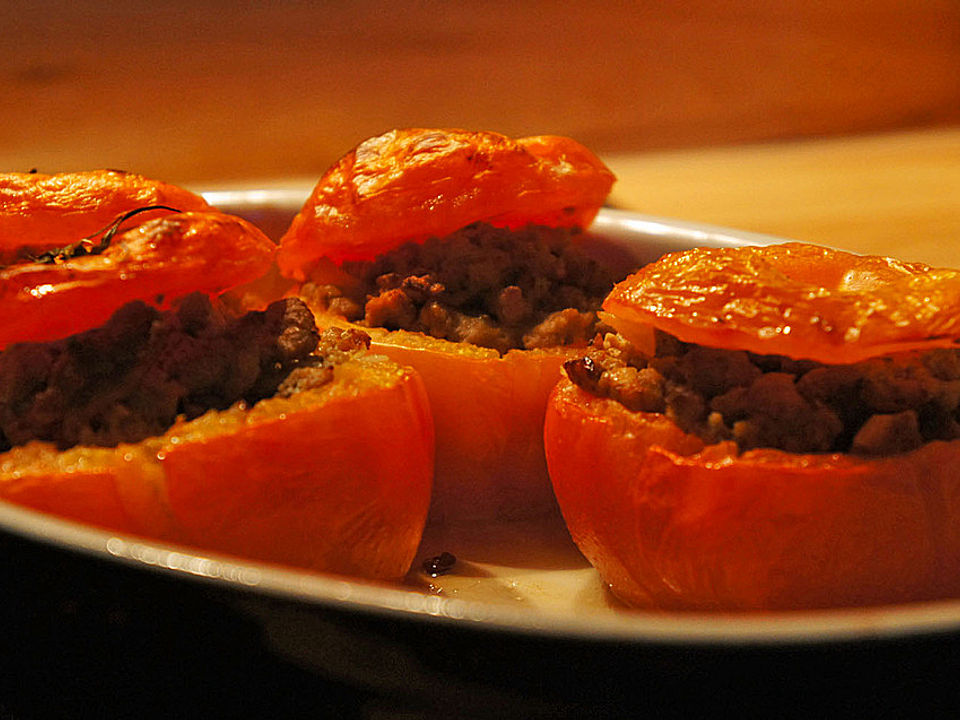 Gefüllte Tomaten mit Hackfleisch von frenchfrosch| Chefkoch