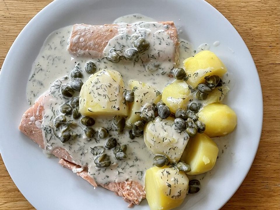 Lachs mit Kapernsauce von Baracuda89| Chefkoch