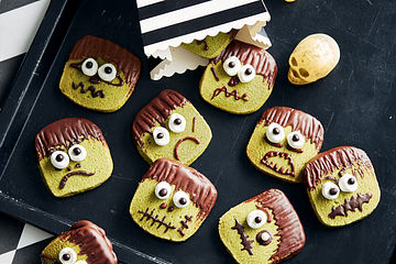 Frankenstein-Cookies