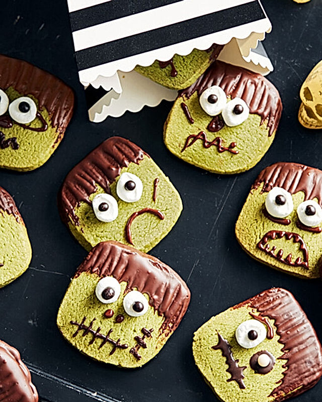 Frankenstein-Cookies
