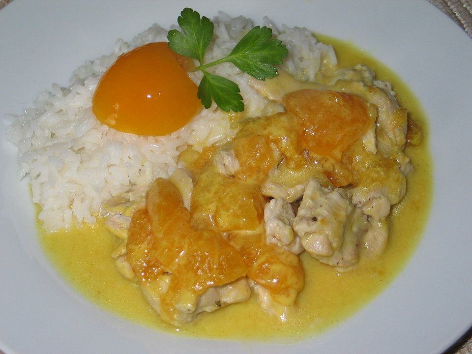 Curry-Putengeschnetzeltes mit Reis von DocFiete| Chefkoch
