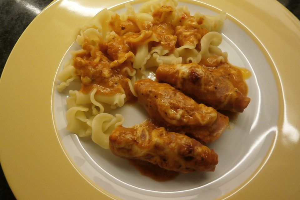 Schinkenröllchen