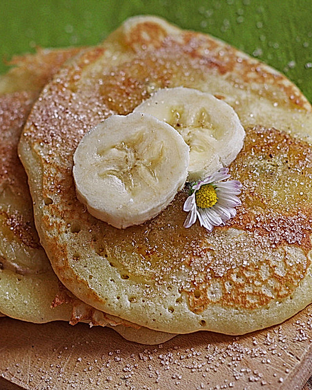 Schoko-Bananen-Pancakes