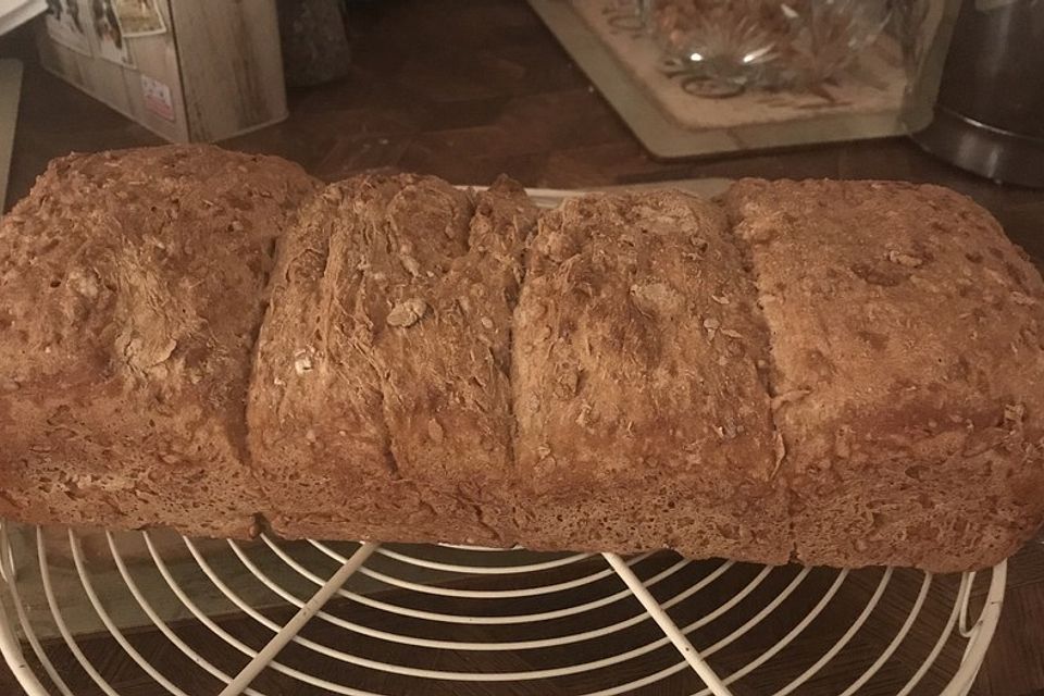 Körnerbrot über Nacht