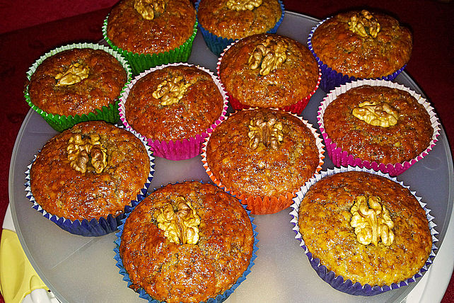 Walnuss-Muffins mit Ahornsirup von MitSteele| Chefkoch