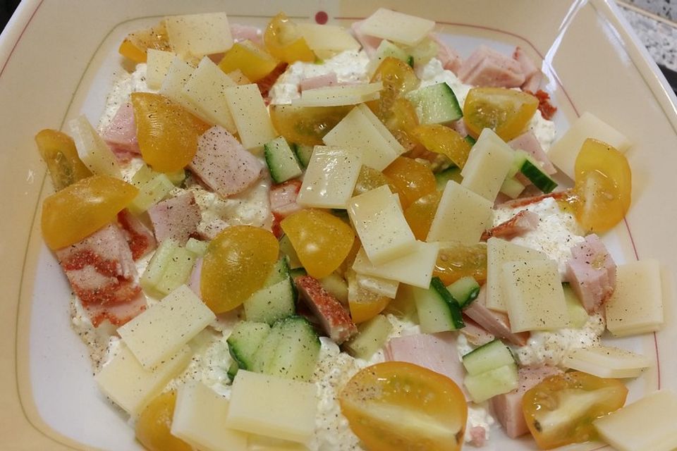 Hüttenkäsesalat