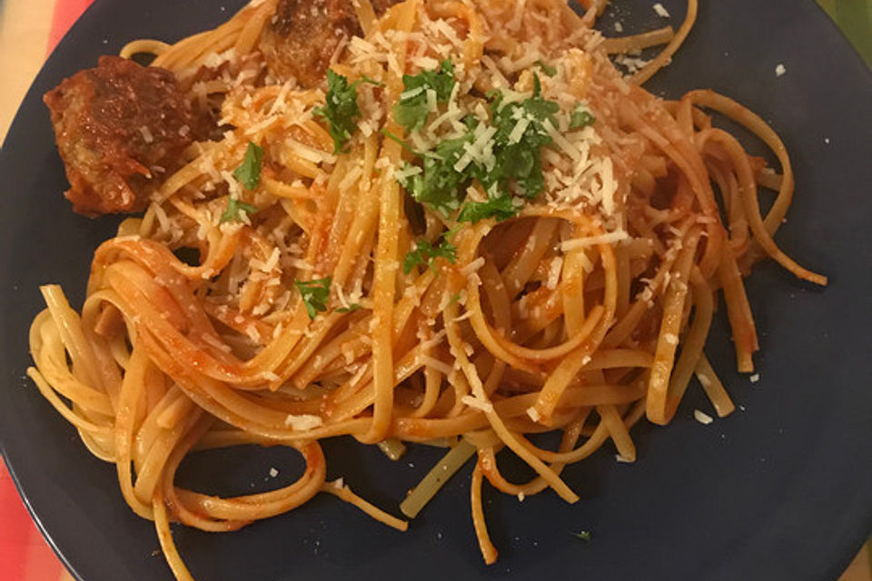 Polpette mit Spaghetti