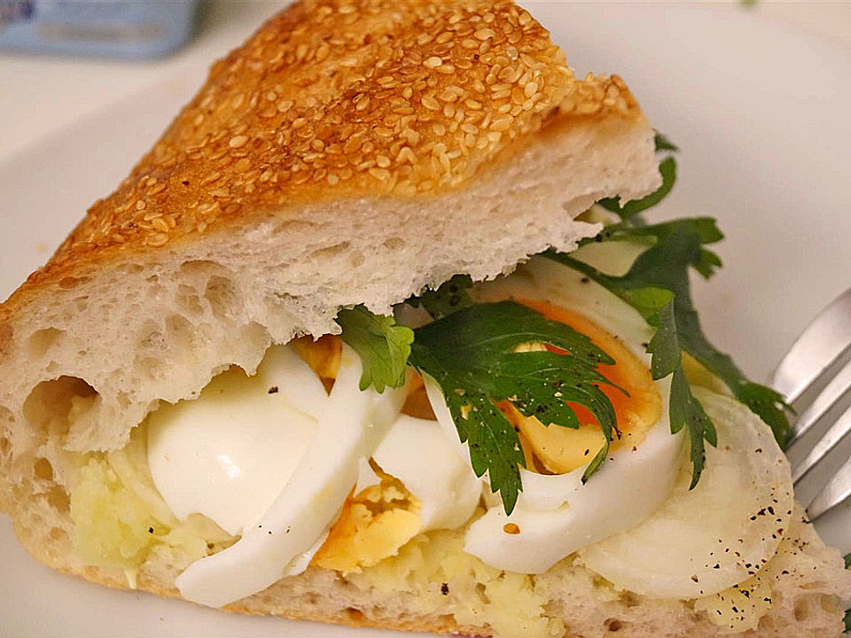 Fladenbrot mit Kartoffeln und Eiern von Köchin_Moni| Chefkoch