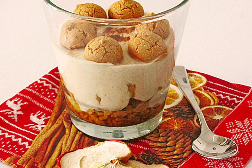 Apfel-Quark-Dessert für Erwachsene