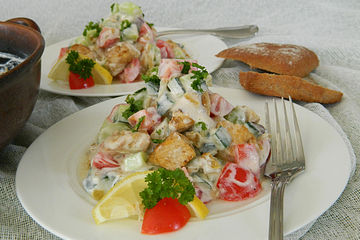 Fitness Salat Mit Hahnchen Von Heikozz Chefkoch 