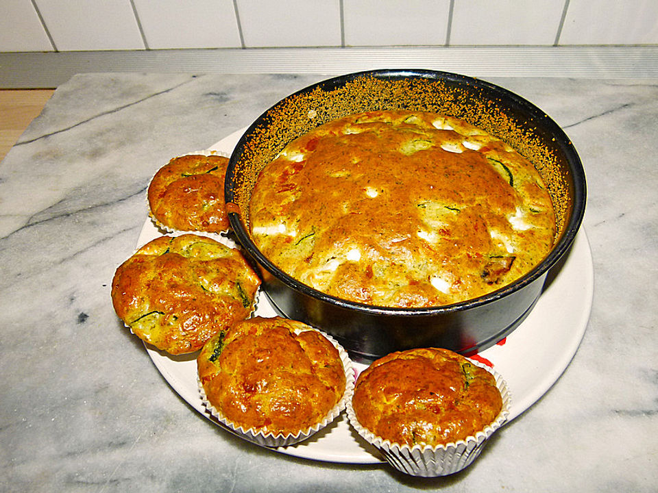 Zucchini-Feta-Kuchen von LizzyNi | Chefkoch