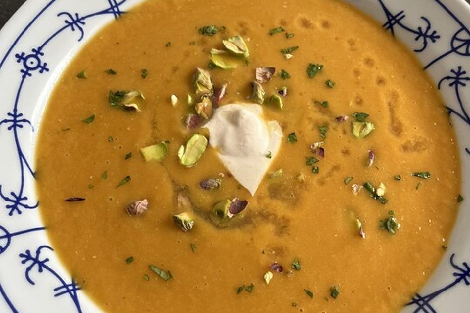 Curry-Linsensuppe