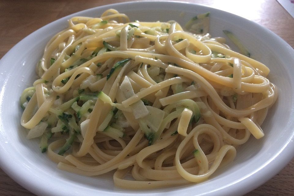 Zucchini-Carbonara