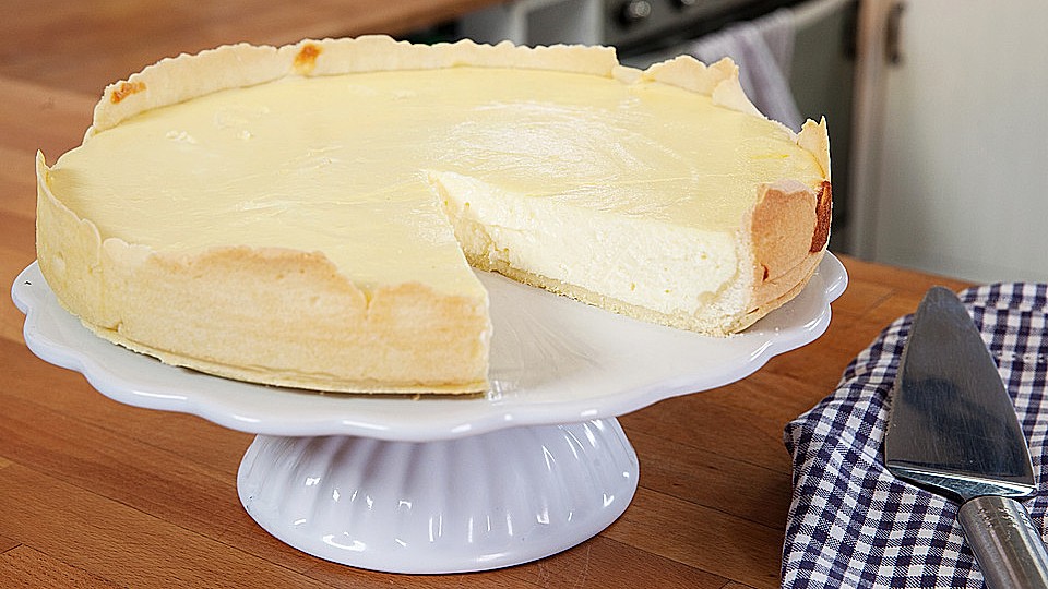 Kasekuchen Mit Murbeteigboden Von Chefkoch Video Chefkoch