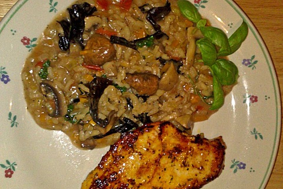 Pilzrisotto Bianco