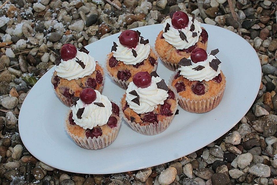 Donauwellen Cupcakes