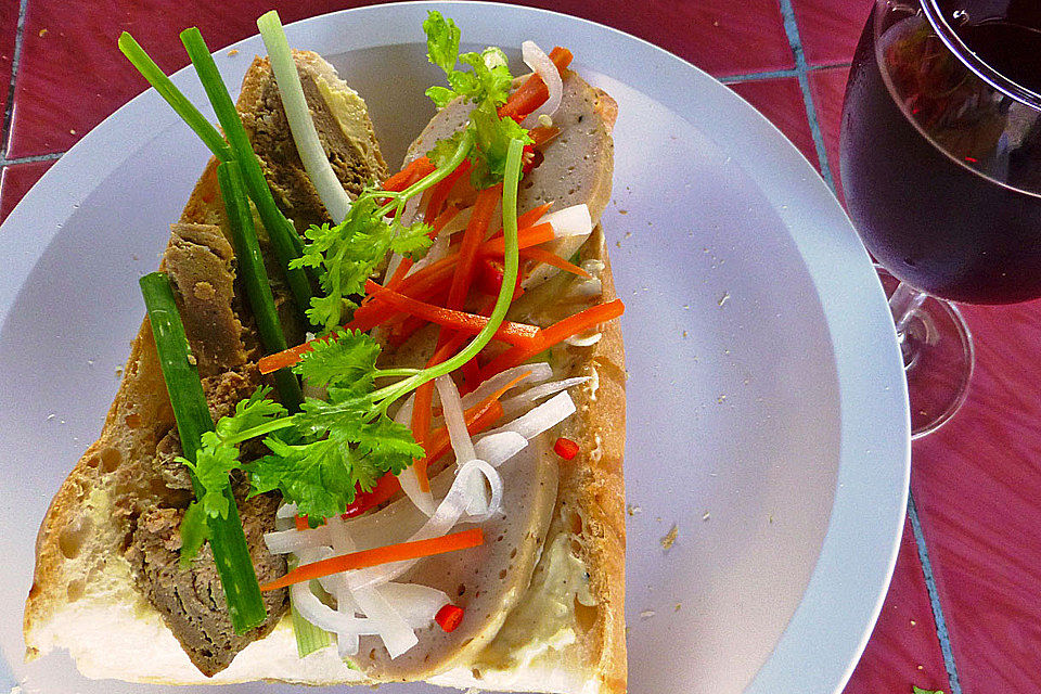 Vietnamesische Pâté für Banh Mi Sandwiches