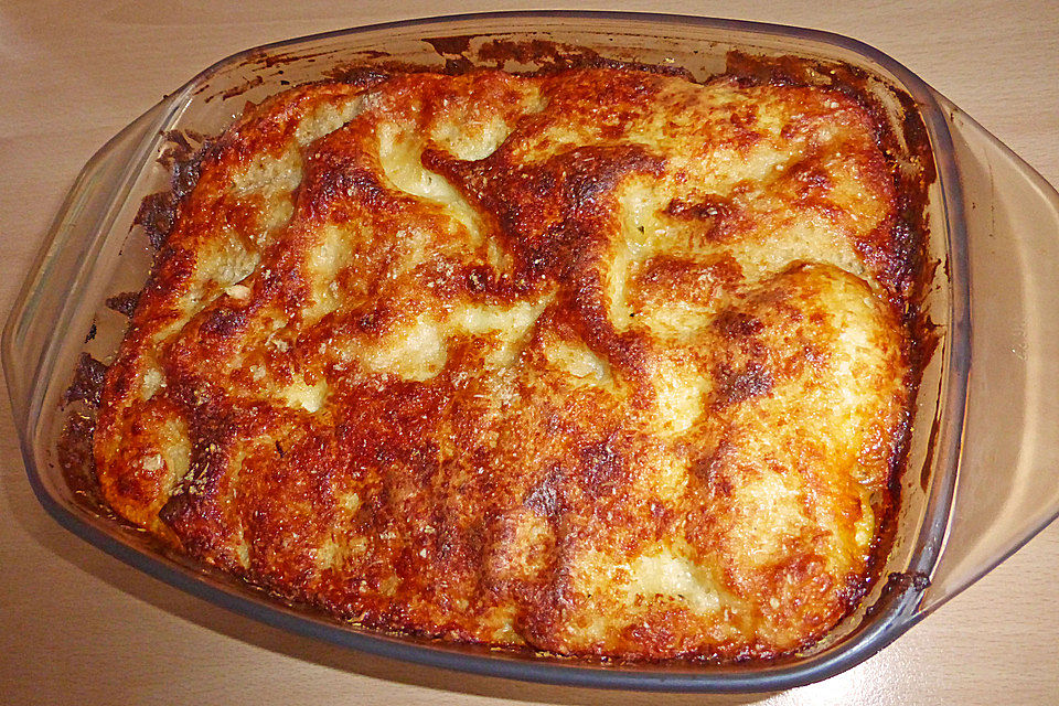 Lasagne mit Hackfleisch und Gemüse