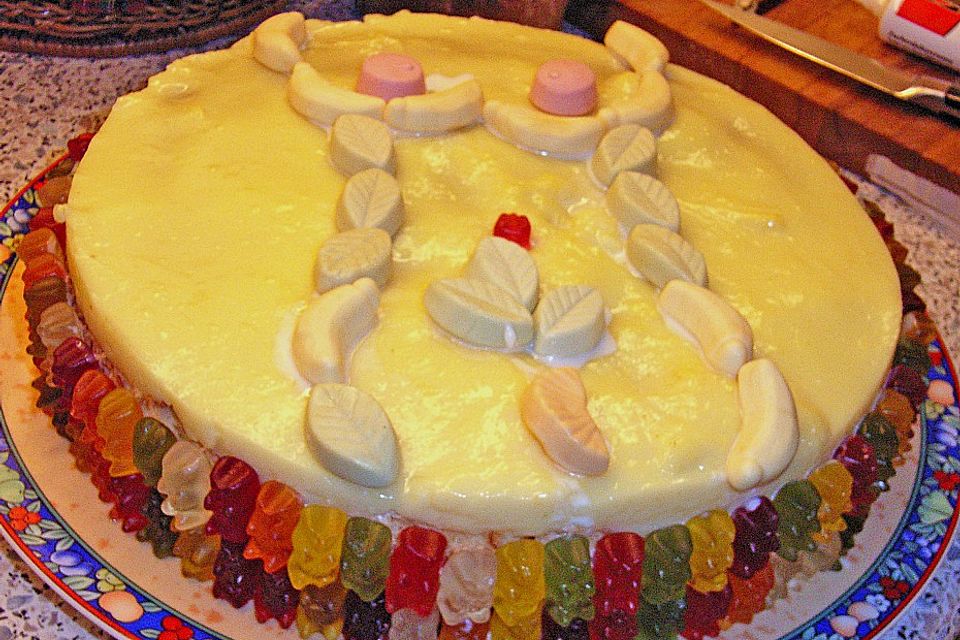 Gummibären Torte