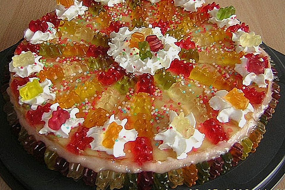 Gummibären Torte