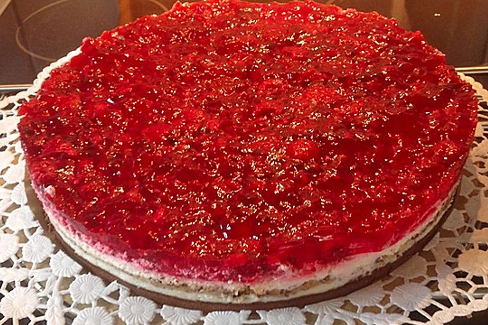 Himbeer-Sahne-Torte