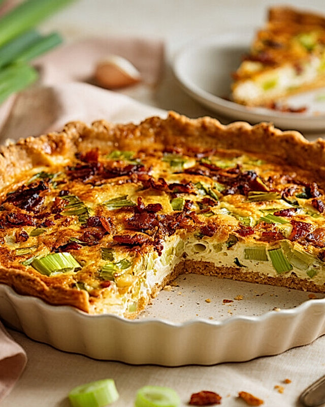 Schnelle Quiche Lorraine mit Blätterteig von spacemouse9999