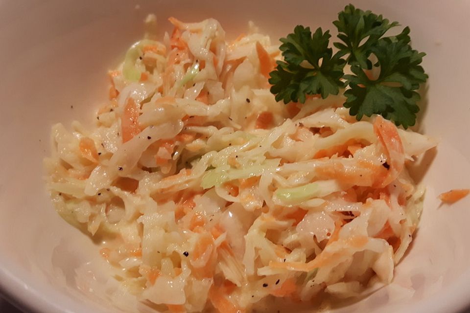 Kleine Kohlschule am Beispiel "Coleslaw"