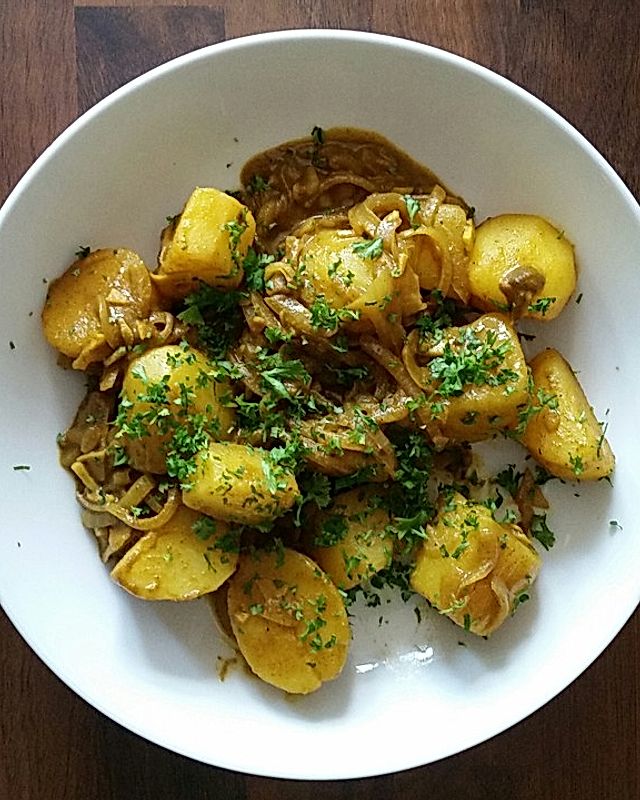 Schnelles Kartoffelcurry