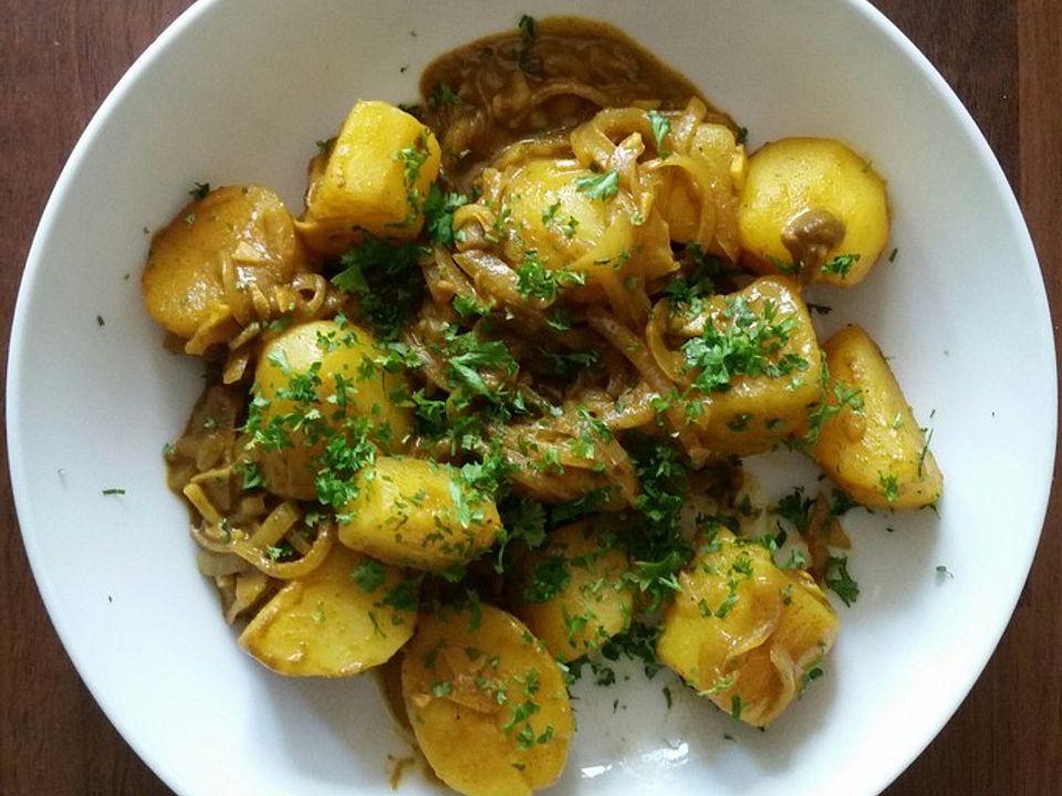 Schnelles Kartoffelcurry