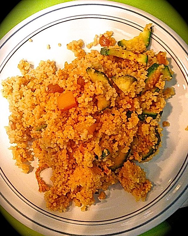 Curry-Couscouspfanne mit Gemüse