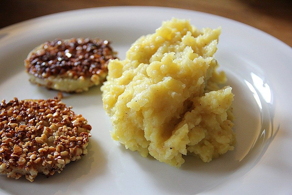 Schneller veganer Kartoffelbrei